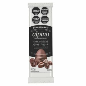 BAÑO DE MOLDEO ALPINO SEMIAMARGO X500GRS