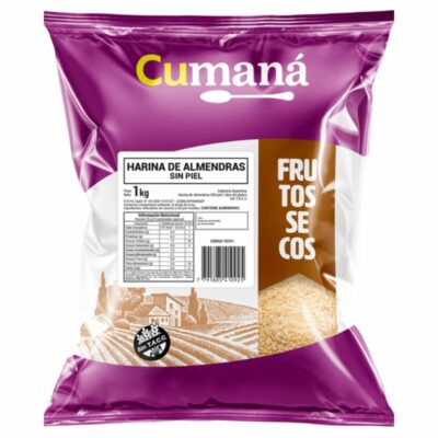 HARINA DE ALMENDRA SIN/P X1KG CUMANA