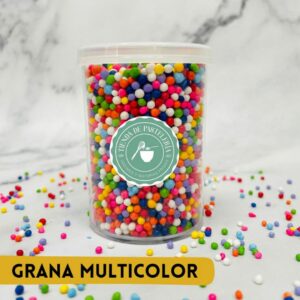 GRANA MULTICOLOR FRASCO X 80 GR.
