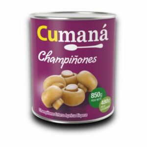 CHAMPIÑON ENTERO LATA CUMANA X850GRS (UNID)