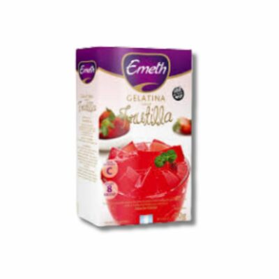 GELATINA FRUTILLA EMETH 6X70GRS (CAJA)