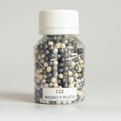 CANDY SPARK C12 NEGRO Y PLATA