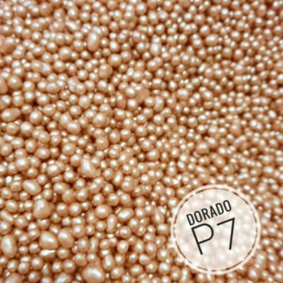 PERLAS DECORTIVAS P7 DORADO