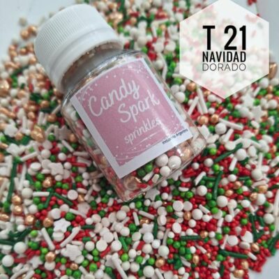 CANDY SPARK T21 NAVIDAD DORADO