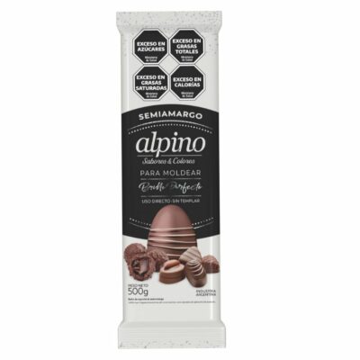 BAÑO DE MOLDEO ALPINO SEMIAMARGO X500GRS