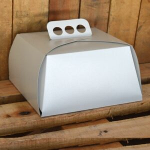 CAJA TORTA CON MANIJA 30x30x14.8  (10 UNID)
