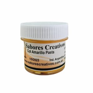 COLORANTE EN PASTA AMARILLO
