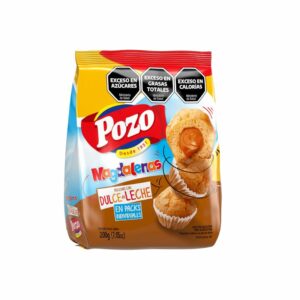MAGDALENAS POZO RELL DULCE DE LECHE X200GRS