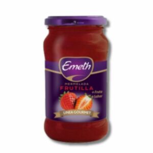 MERMELADA FCO FRUTILLA EMETH 6X454 (CAJA)