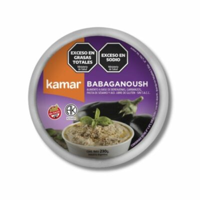KAMAR HUMMUS BABAGANOUSH X230GRS (UNID)