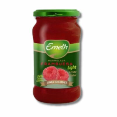 MERMELADA FCO FRAMBUESA B/C EMETH 6X390GRS (CAJA)