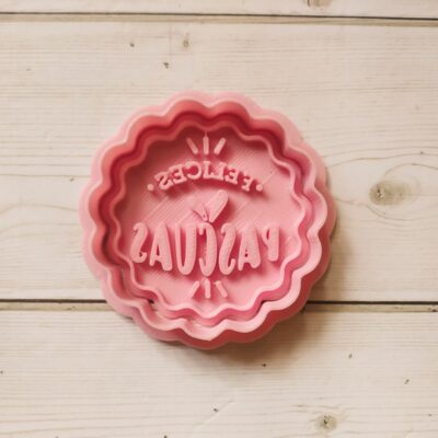 CORTANTE FELICES PASCUAS D4 ( CON SELLO)