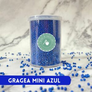 GRAGEA MINI AZUL FRASCO X80GR.