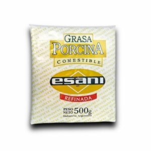 GRASA ESANI PORCINA REFINADA X500GR (UNID)