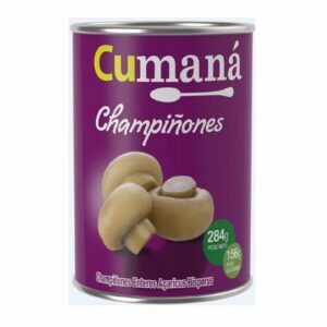 CHAMPIÑON ENTERO CUMANA X284GRS (UNID)