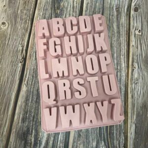 MOLDE SILICONA LETRA MAYUSCULA