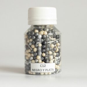 CANDY SPARK C12 NEGRO Y PLATA