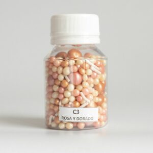 CANDY SPARK C3 ROSA Y DORADO