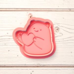 CORTANTE OSITO CORAZON D2 (CON SELLO) MED