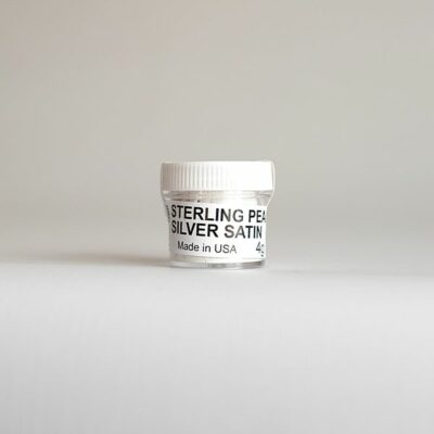 KING DUST STEARLING PEARL SILVER SATIN