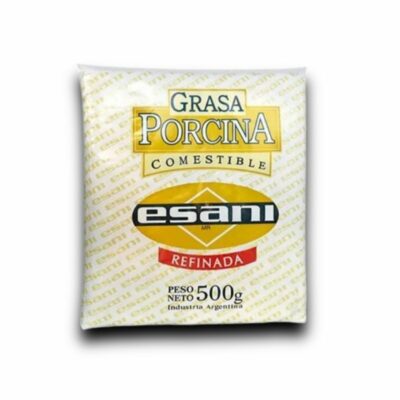 GRASA ESANI PORCINA REFINADA X500GR (UNID)