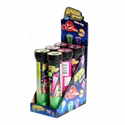 LASER POP DANCING CHUPETIN DISPLAY x6UNID (1811) (DISPLAY)