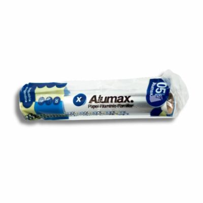 PAPEL ALUMINIO ROLLO 28cm X 5m EN BOLSA
