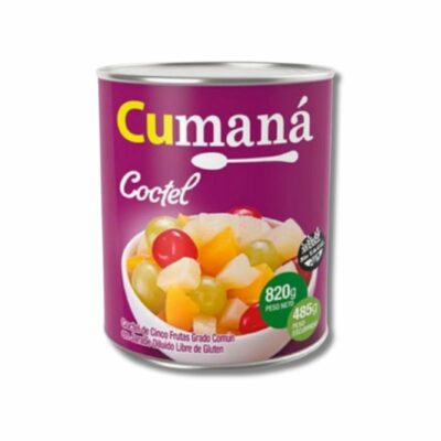 COCTEL 5 FRUTAS CUMANA 800GRS (UNID)