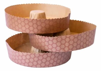 MOLDE DE PAPEL ROSCA 22CM  X10UNID