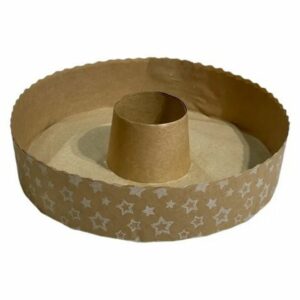 MOLDE DE PAPEL ROSCA 24CM X10UNIC