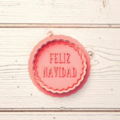 CORTANTE FELIZ NAVIDAD (CON SELLO)