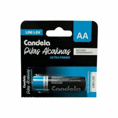 PILA CANDELA ALCALINA AA TROQUELADA TIRA x10UNID (TIRA)