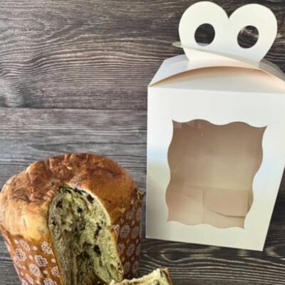 CAJA PARA PAN DULCE BLANCA 1KG  17x17x20  X10UN.