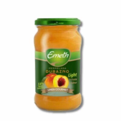 MERMELADA FCO DURAZNO B/C EMETH 6X390GRS (CAJA)