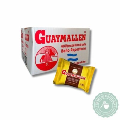 ALFAJOR GUAYMALLEN NEGRO 40X38GRS (CAJA)