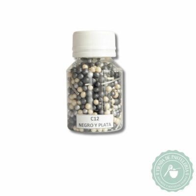 CANDY SPARK C12 NEGRO Y PLATA
