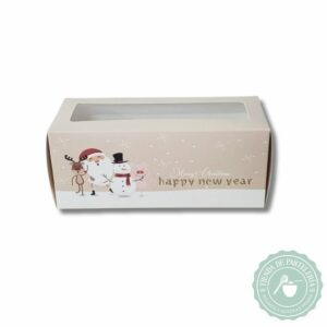 CAJA BUDIN DISEÑO NAVIDAD X10UN 24x9,5x10