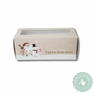 CAJA BUDIN DISEÑO NAVIDAD X10UN 24x9,5x10