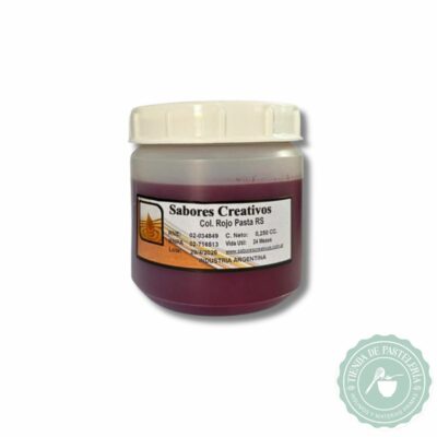 COLORANTE EN PASTA ROJO x250GRS