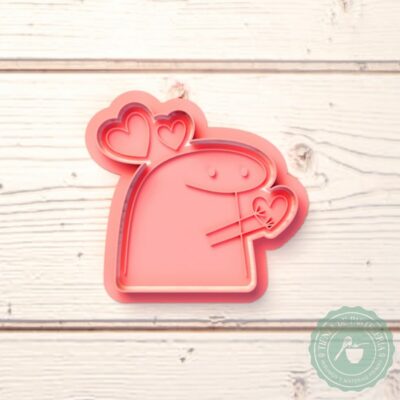 CORTANTE FLORKY CORAZONES (CON SELLO) MED
