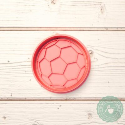 CORTANTE PELOTA FUTBOL (CON SELLO) MED