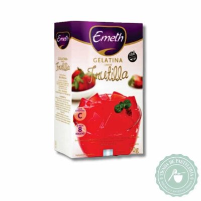 GELATINA FRUTILLA EMETH 6X70GRS (CAJA)