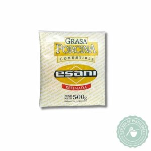 GRASA ESANI PORCINA REFINADA X500GR (UNID)