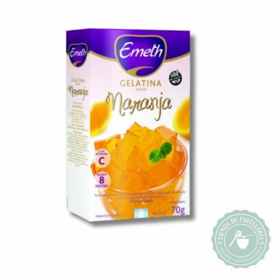 GELATINA NARANJA EMETH 6X70GRS (CAJA)