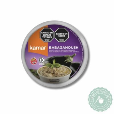 KAMAR HUMMUS BABAGANOUSH X230GRS (UNID)