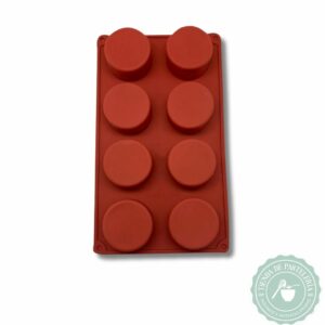 MOLDE DE SILICONA CILINDRO X8 OREOS