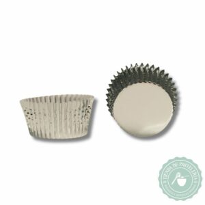 PIROTINES METALIZADOS N10 PLATEADO X10UNID