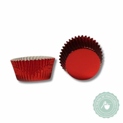 PIROTINES METALIZADOS N10 ROJO X10UNID