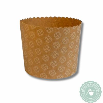 MOLDE DE PAPEL PAN DULCE 1KG X 10 UNID