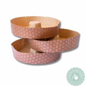 MOLDE DE PAPEL ROSCA 22CM  X10UNID